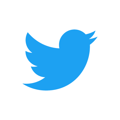Twitter Logo in Blue